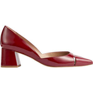 LK Bennett Cecile Cut Out Block Heel Court